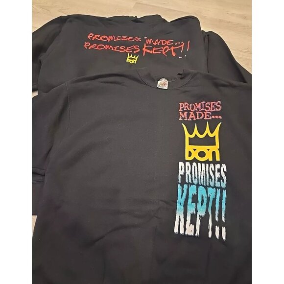 Lot 5 MIKE TYSON DON KING Boxing Sweatshirts Deadstock HOODIE Retro 90s Vintage - Picture 7 of 13